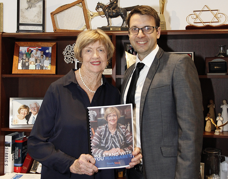 Margaret Court and Darryl